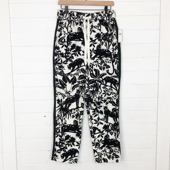 Anthropologie Maeve Tenley Twill Cat Track Pants - Picture 5 of 8